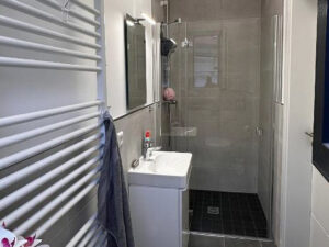 WC und Dusche